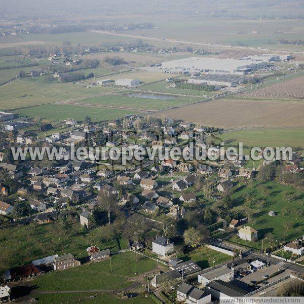 Photo aérienne de Bourg-Achard