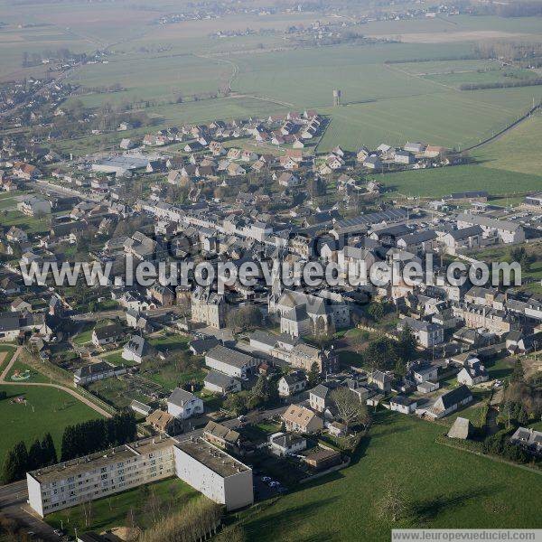 Photo aérienne de Bourg-Achard