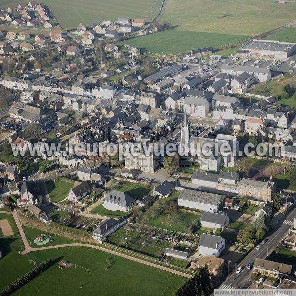 Photo aérienne de Bourg-Achard