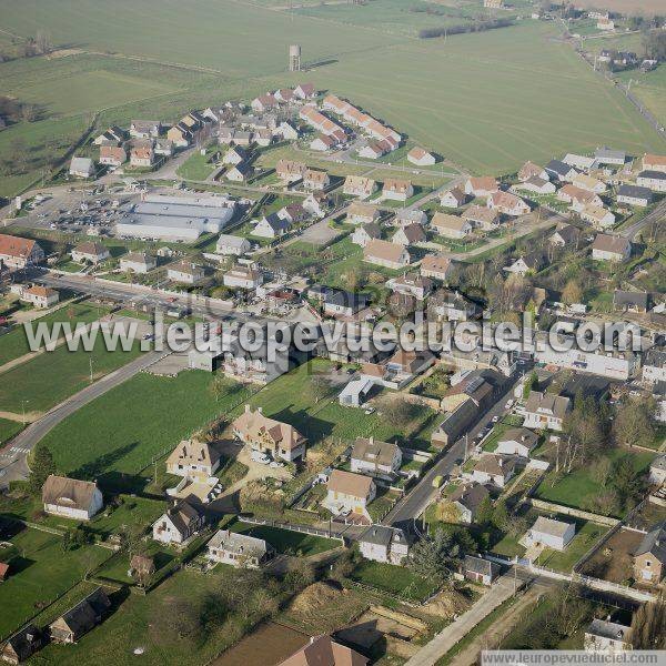 Photo aérienne de Bourg-Achard