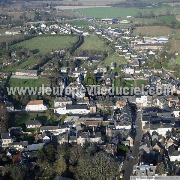 Photo aérienne de Thiberville