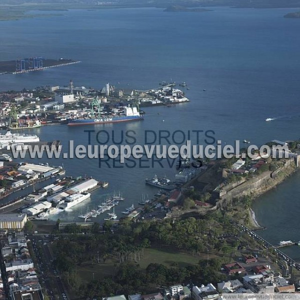 Photo aérienne de Fort-de-France