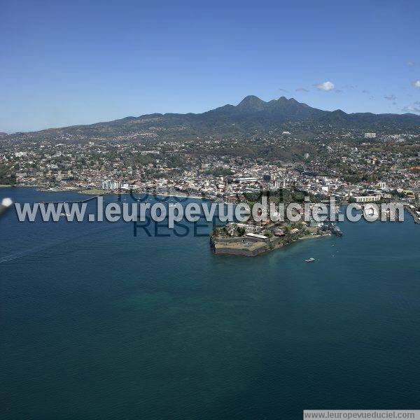 Photo aérienne de Fort-de-France