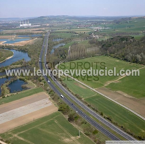 Photo aérienne de Blnod-ls-Pont--Mousson