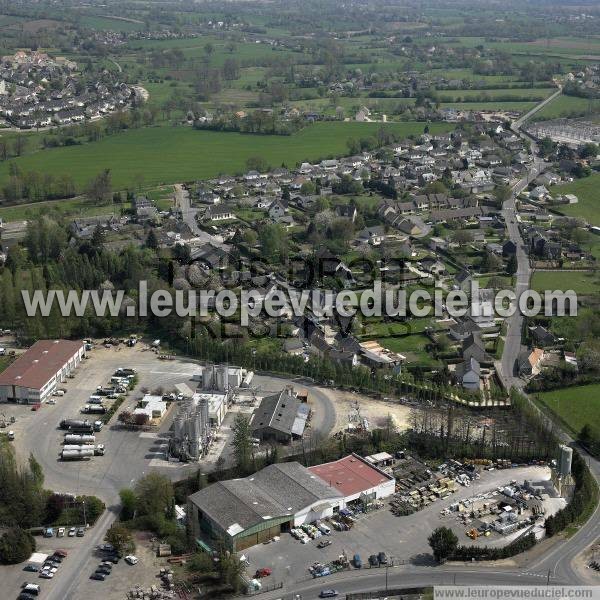 Photo aérienne de La Selle-la-Forge