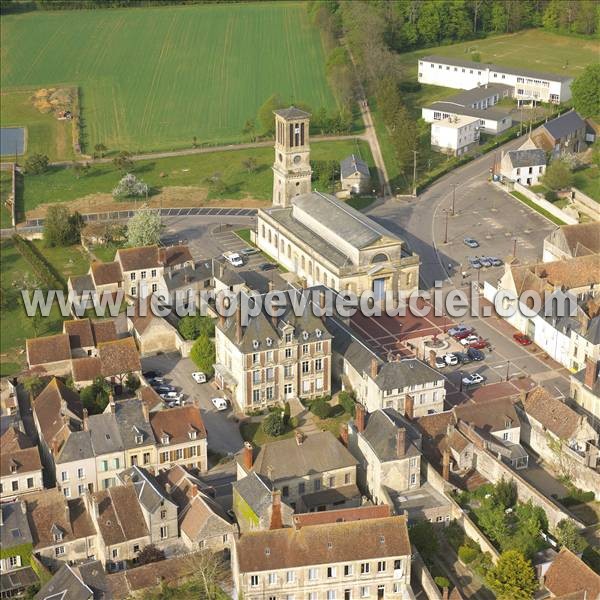 Photo aérienne de Mortrée