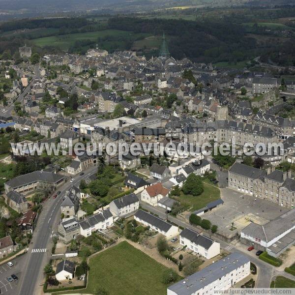 Photo aérienne de Domfront