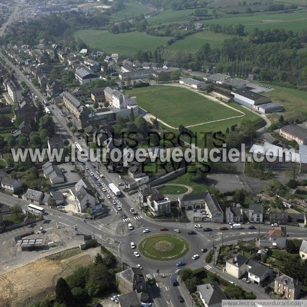 Photo aérienne de Mayenne