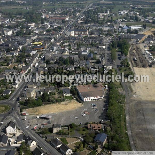 Photo aérienne de Mayenne