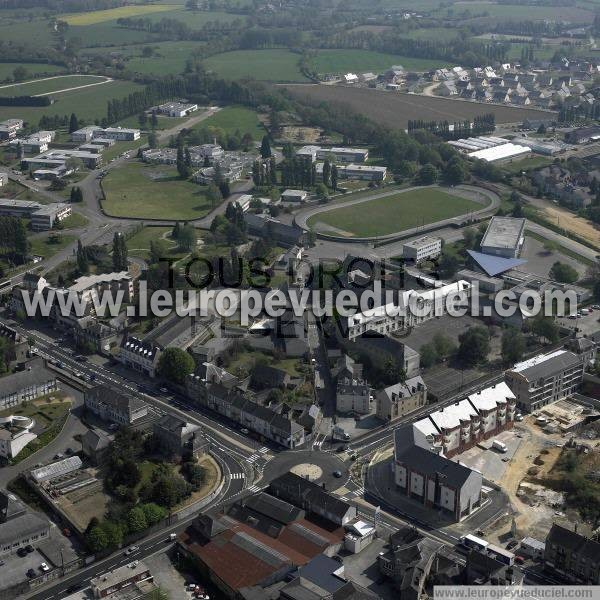 Photo aérienne de Mayenne