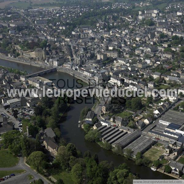 Photo aérienne de Mayenne