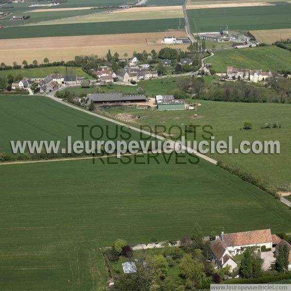 Photo aérienne de Falaise