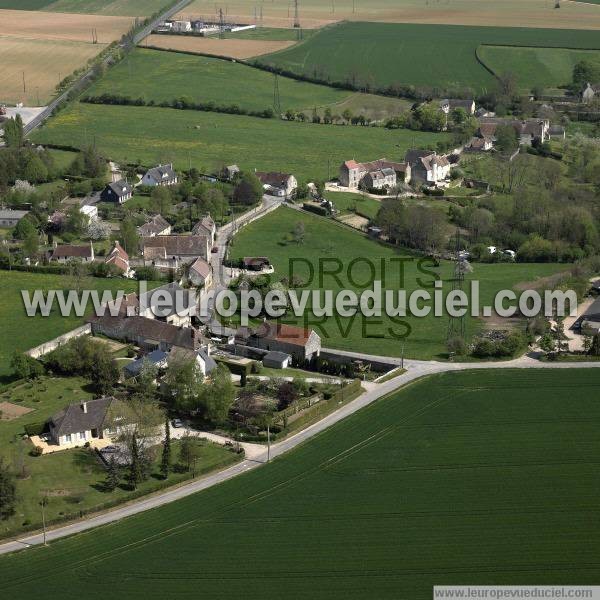 Photo aérienne de Falaise