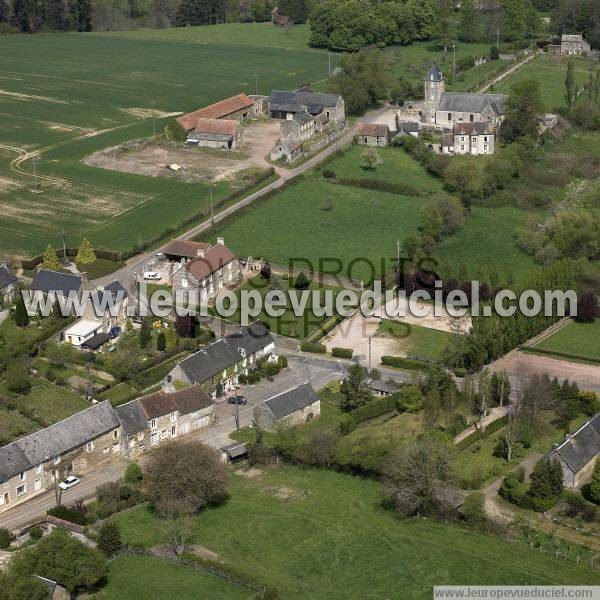 Photo aérienne de Saint-Germain-Langot