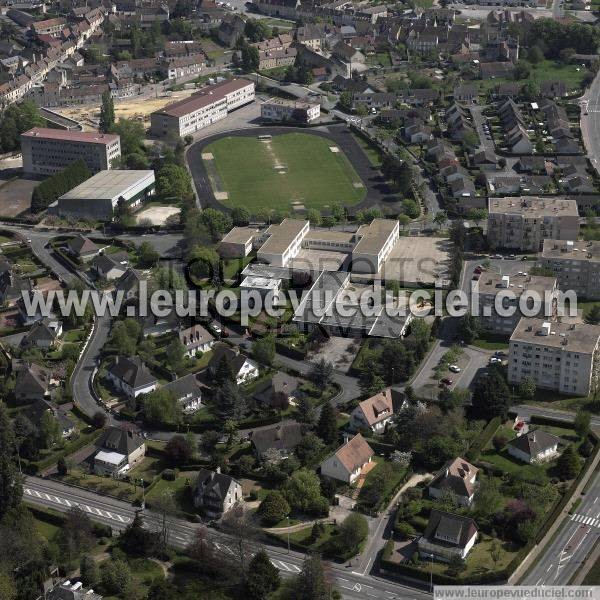 Photo aérienne de Falaise