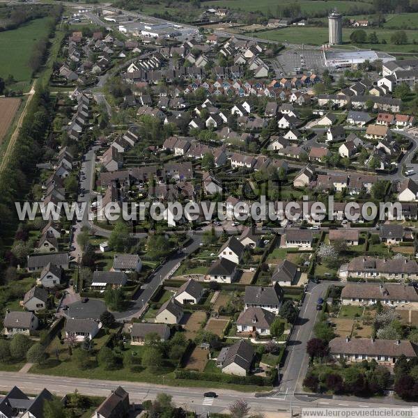 Photo aérienne de Falaise