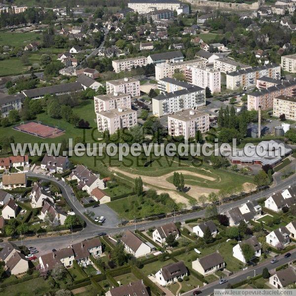 Photo aérienne de Falaise
