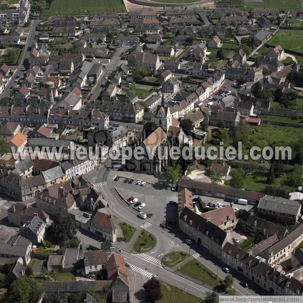 Photo aérienne de Falaise