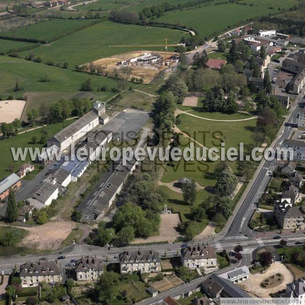 Photo aérienne de Falaise