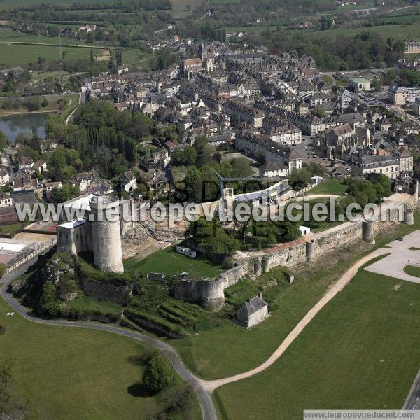 Photo aérienne de Falaise