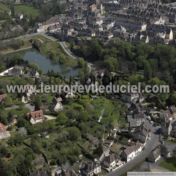 Photo aérienne de Falaise