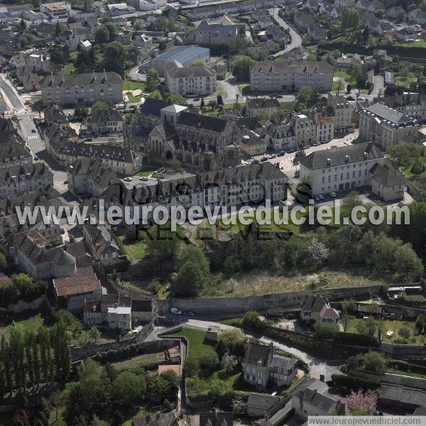 Photo aérienne de Falaise