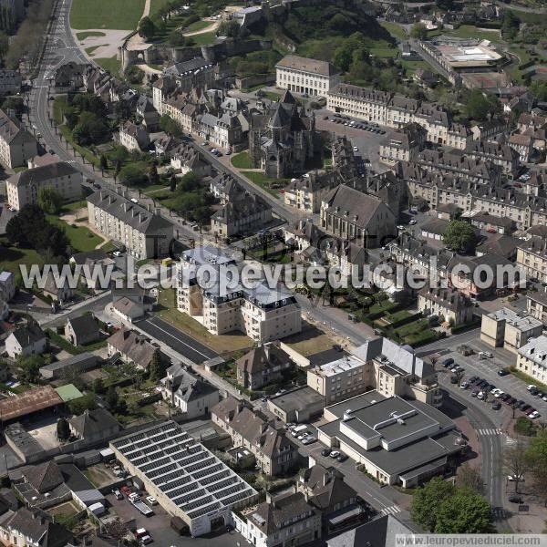 Photo aérienne de Falaise