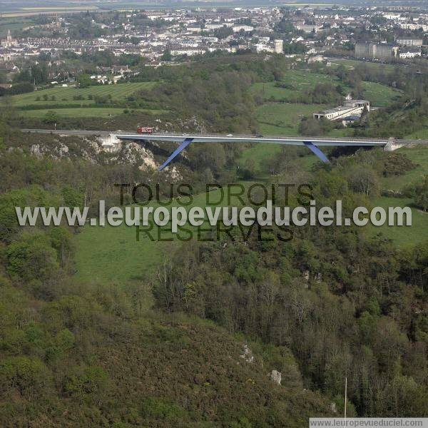 Photo aérienne de Falaise