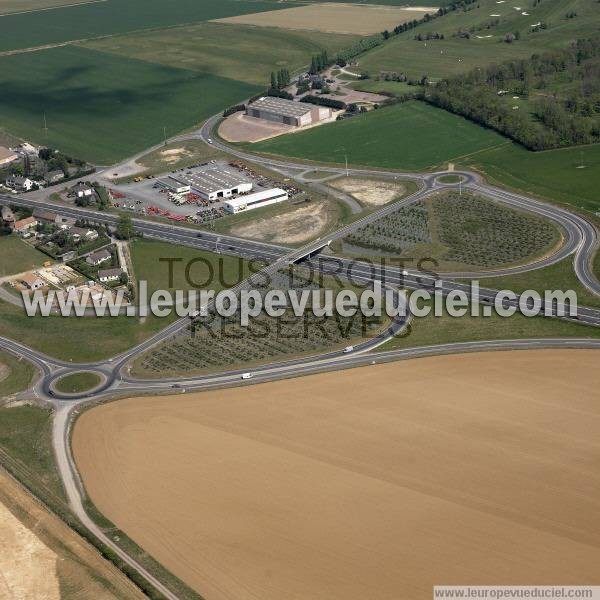 Photo aérienne de Saint-Aignan-de-Cramesnil