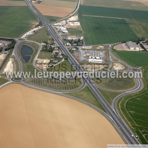 Photo aérienne de Saint-Aignan-de-Cramesnil