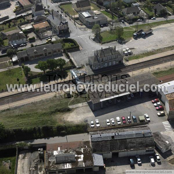 Photo aérienne de Saint-Pierre-sur-Dives