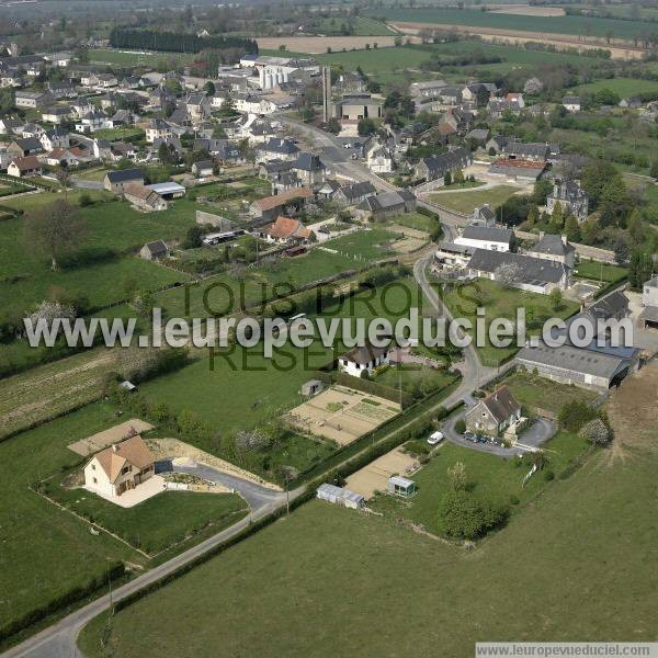 Photo aérienne de Cahagnes