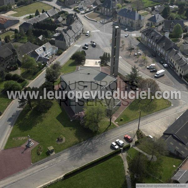 Photo aérienne de Cahagnes