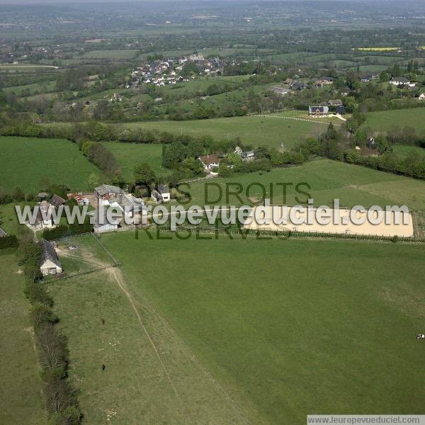 Photo aérienne de Beaumont-en-Auge