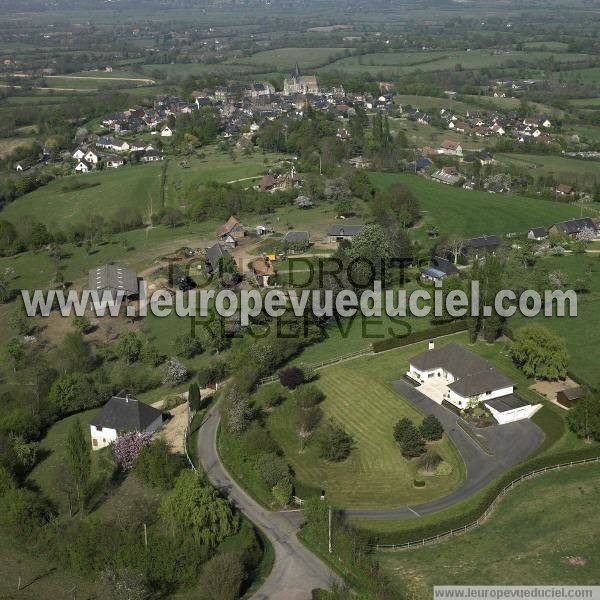 Photo aérienne de Beaumont-en-Auge