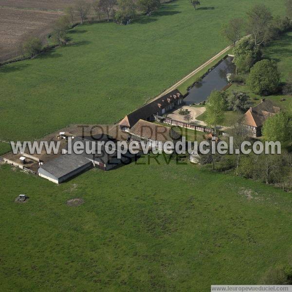 Photo aérienne de Beuvron-en-Auge