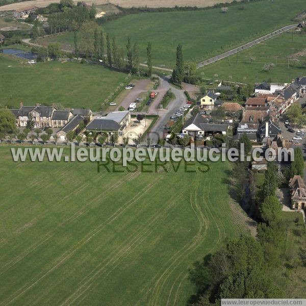 Photo aérienne de Beuvron-en-Auge