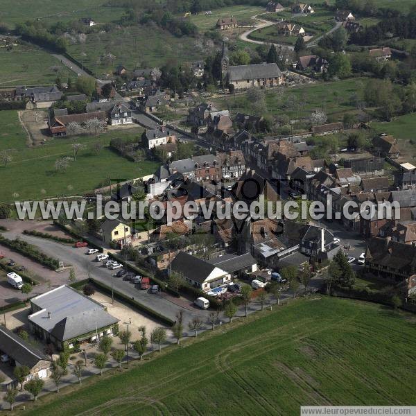 Photo aérienne de Beuvron-en-Auge