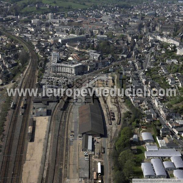 Photo aérienne de Lisieux