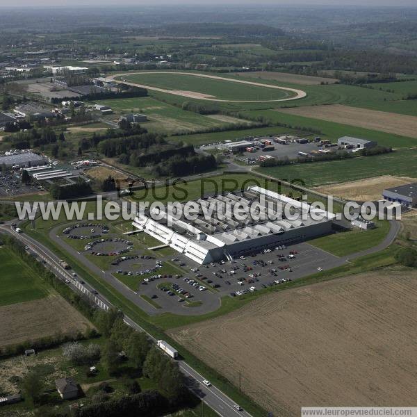 Photo aérienne de Lisieux