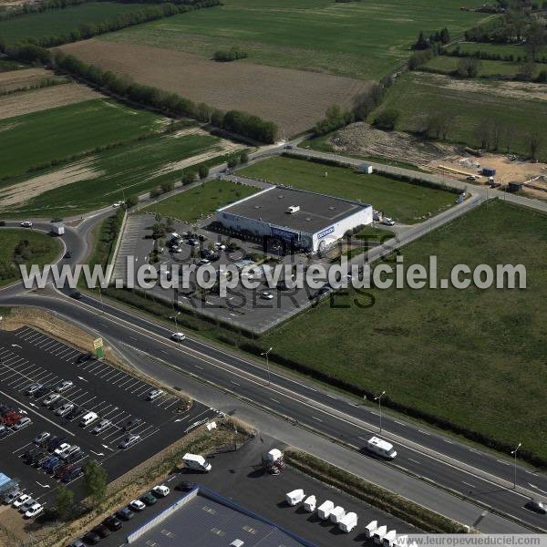 Photo aérienne de Lisieux