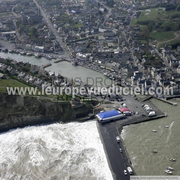 Photo aérienne de Port-en-Bessin-Huppain