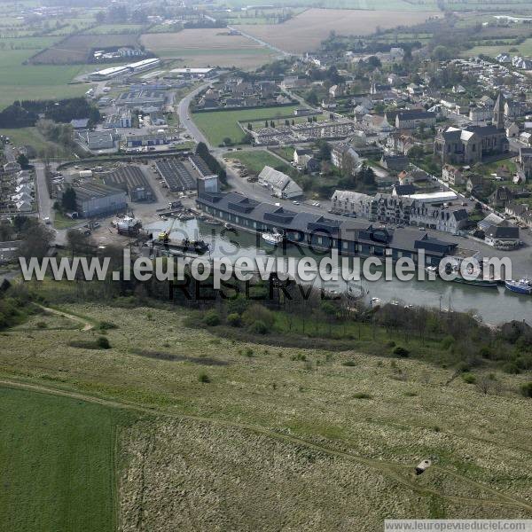 Photo aérienne de Port-en-Bessin-Huppain
