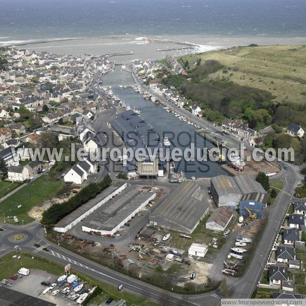 Photo aérienne de Port-en-Bessin-Huppain