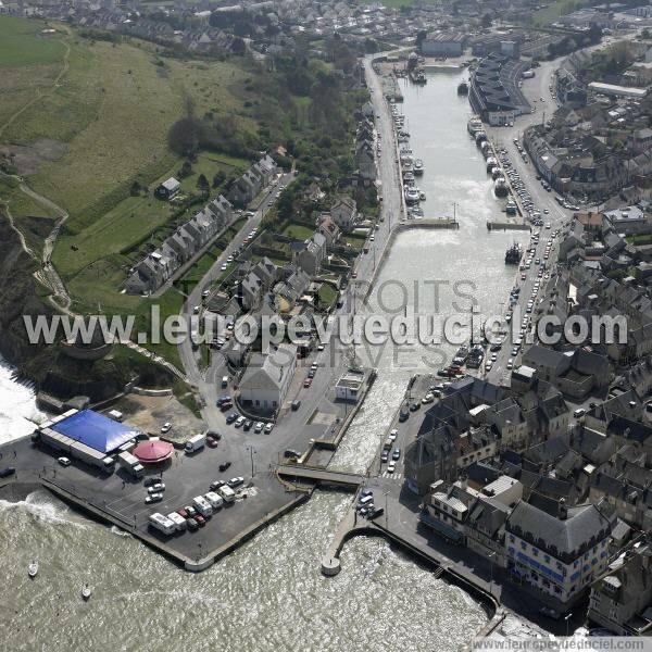 Photo aérienne de Port-en-Bessin-Huppain