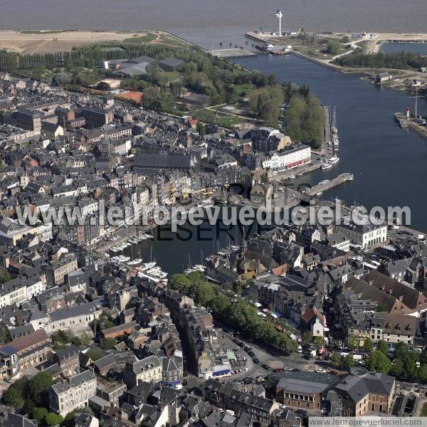 Photo aérienne de Honfleur