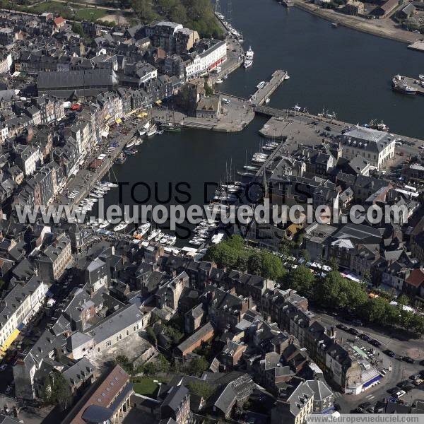 Photo aérienne de Honfleur