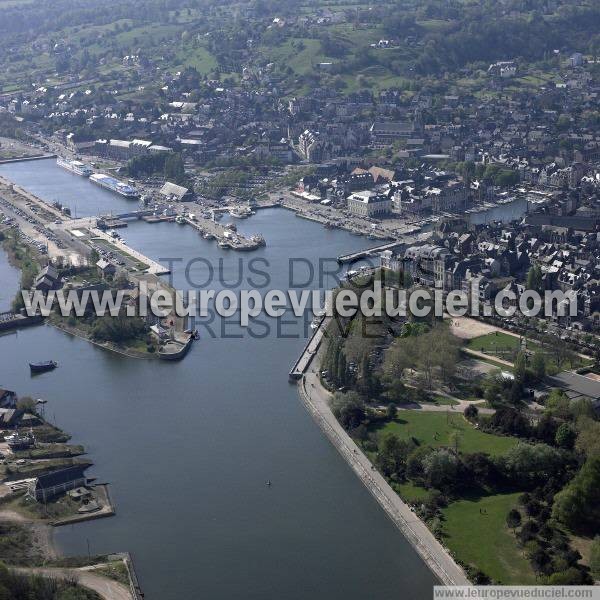 Photo aérienne de Honfleur