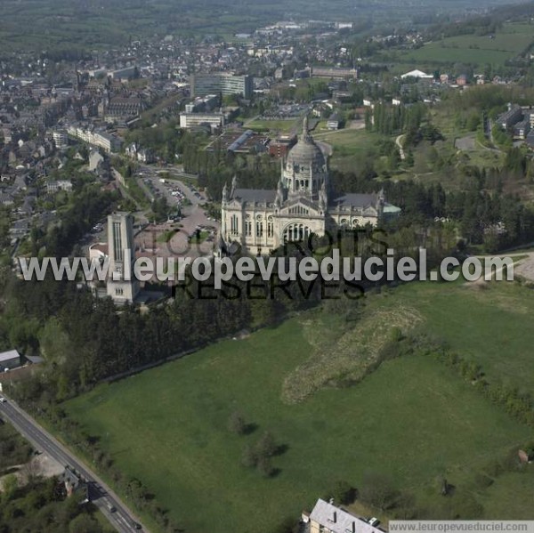 Photo aérienne de Lisieux