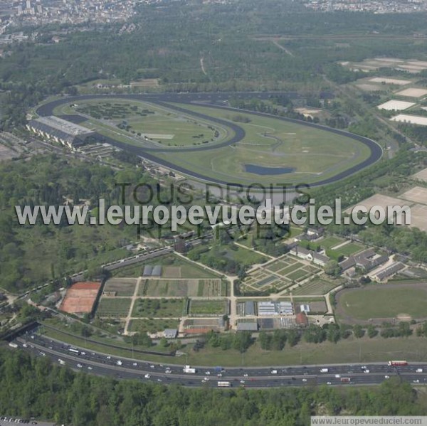 Photo aérienne de Vincennes